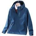 thumbnail image 3 of Ropa de montañismo informal, resistente al viento, impermeable, para hombre y mujer, para acampar, senderismo, de secado rápido, chaquetas para exteriores, primavera y otoño, 3 of 5