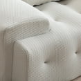 thumbnail image 3 of Mid Century Modern 1 Seater Sofa, Pure Foam Spring Comfy Sofa Couch For Living Room, No Assembly Required, Lounge Couches For Home Office, Reading Nook, 3 of 9