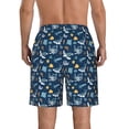 thumbnail image 3 of Naloa Sea Turtle Men's Beach Shorts, Surfing shorts, Swim trunks, Quick Dry Swim Trunks for Surfing Beach Fun - Small, 3 of 9
