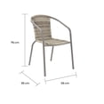 thumbnail image 5 of Set de 4 Sillas para Jardín, Tipo Ratán, Naterial, Modelo Elias, Nuevas, 5 of 5