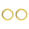 thumbnail image 4 of Wosthever Placa de disco de diente de bielas para bicicleta, pernos 104BCD, encadenamiento de aluminio, cadena para deportes al aire libre, Type5 NO5, 4 of 6