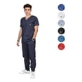 thumbnail image 1 of Pijama Quirurjica Uniforme Medico Jogger Hombre Algodon Azul Oscuro, 1 of 5