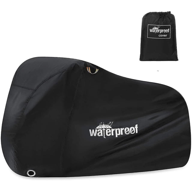 Funda para bicicleta, fundas impermeables para bicicleta para exteriores con orificio para cerradura