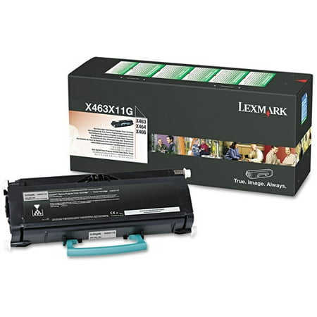 Lexmark X463X11G Black Extra High-Yield Toner Print Cartridge