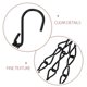 thumbnail image 3 of unbranded 2Ud Cadenas De Hierro Para Colgar Cestas De Con Para Jardín Y, 3 of 8