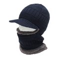 thumbnail image 3 of Gorro de Invierno, Cómodo, Cálido, para Adultos, Protección para El Cuello, Orejas, Sombrero Unido Al Aire Libre para en Monopatín, Motociclismo Azul shamjiam Sombrero a prueba de viento, 3 of 7