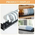 thumbnail image 3 of WASHWEPE 2Pcs Multi Rectangular Kitchen Dish Drain Rack Simple Design For Family Use, 3 of 7