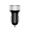 thumbnail image 1 of Matsuzay de pantalla de dígitos para teléfono móvil de coche, medidor de voltaje, adaptador de carga USB portátil para accesorios de enchufe Teléfono y Comunicación Negro Plata, 1 of 8