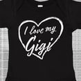 thumbnail image 4 of Inktastic I Love My Gigi in White Chalk Heart Boys or Girls Baby Bodysuit, 4 of 5