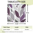 thumbnail image 2 of Fitted Elastic Bohemian Tablecloth 34x34, Floral Square Cover for Kitchen Dining Room Patio and Outdoor Party Decor, 2 of 6