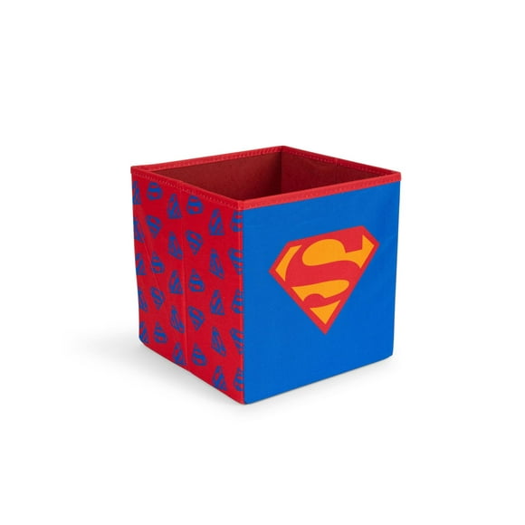 Organizadores de cubos de almacenamiento Superman DC Comics, 28 cm, juego de 2