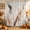 Terracotta, variant on Brown Black Marble Shower Curtain, Waterproof Shower Curtains for Bathroom, Abstract Contemporary Modern Ink Painting Washable Fabric Bathtub Curtain Set Bath Decor with 12 Hooks Stall 36"x72"