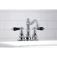 thumbnail image 3 of Fauceture FSC1601AKL Duchess 4 in. Centerset Bathroom Faucet with Brass Pop-Up, Polished Chrome, 3 of 5
