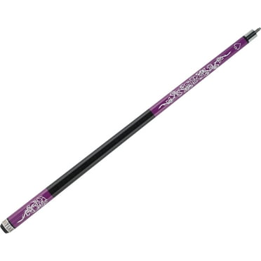 Outlaw Cues OL44 Desert Rose Tribal White & Purple Pool/Billiards Cue Stick