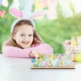 thumbnail image 5 of Wooden Easter Bunny Figurine – Rustic Tabletop Decoration for Spring & Easter Decor, Farmhouse Style Ornament for Home, Kids, and Gift Giving, 5 of 5