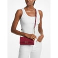 thumbnail image 4 of Michael Kors Outlet Carson Large Pebbled Leather Convertible Crossbody Bag - Cherry, 4 of 4