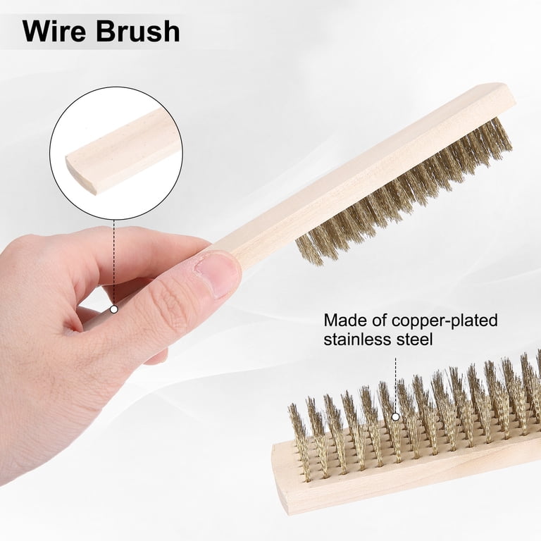 YXQ Welding Hammer & Wire Brush Combo – Coil Spring Handle Chipping Hammer, Wood Handle Scratch Brush, Cone & Vertical Chisel – Slag, Rust & Spatter Removal Kit (2 2 Pack YXQ Welding Hammer & Wire Brush Combo – Coil Spring Handle Chipping Hammer, Wood Handle Scratch Brush, Cone & Vertical Chisel – Slag, Rust & Spatter Removal Kit (2 2 Pack