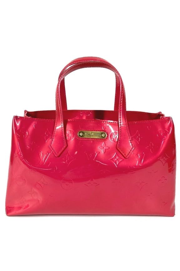 Pre-Owned LOUIS VUITTON M93643 Monogram Vernis Wilshire Boulevard Tote Bag, Handbag, Vernis,...