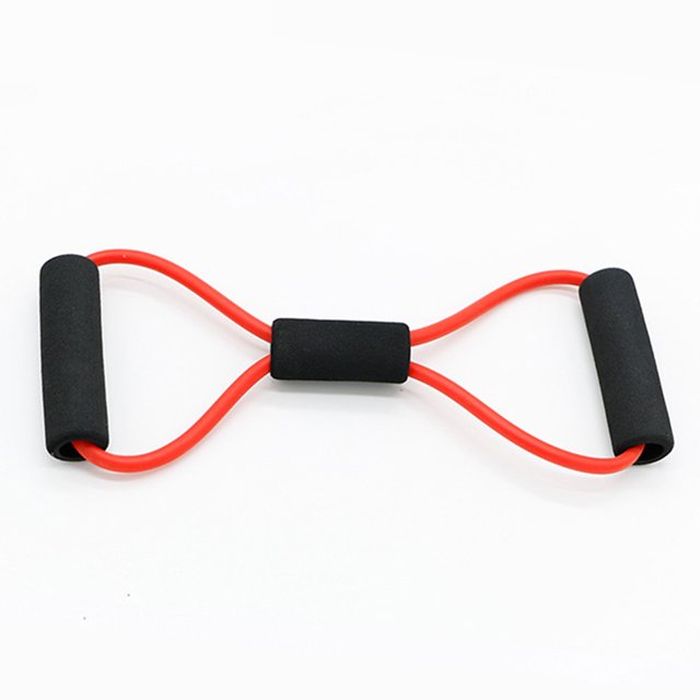 Equipo de entrenamiento de cuerda expansor de pecho de goma para yogafitness8 palabras (rojo) Ndcxsfigh Nuevos Originales