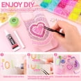 thumbnail image 3 of Kit de decoración con strass GA&EN, 34.000 piezas, strass de resina de 3 mm, 3 of 7