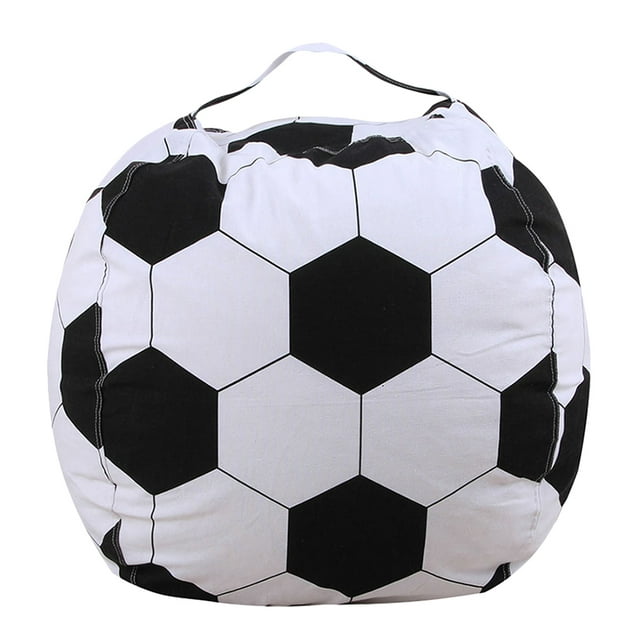 Funda de puf con cremallera para guardar peluches de 53 cm, ideal para organizar habitaciones de niños y bebés