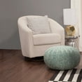 thumbnail image 5 of Babyletto Madison Swivel Glider Rocking Chair, Ecru Microsuede, 5 of 6