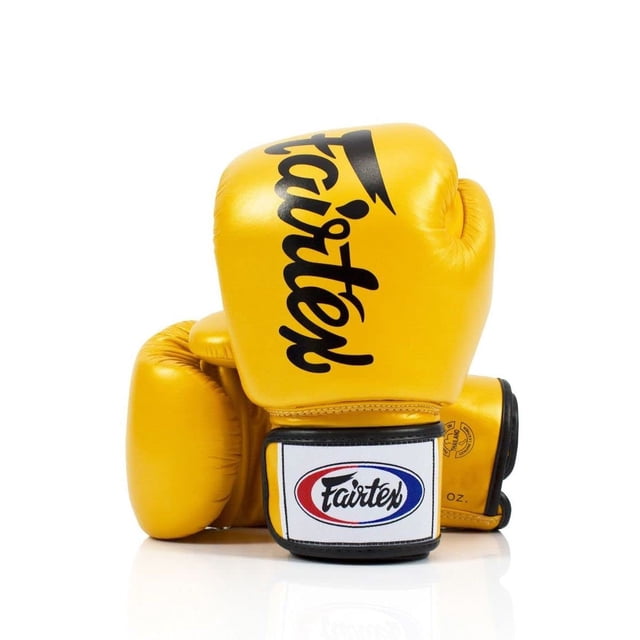 Guantes de boxeo Fairtex BGV19 Deluxe Tight-Fit, 12 oz, para adultos