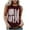Red, variant on Clearance under 5.00 Lindreshi Tank Tops for Women Clearance Independence Day Women's Fashion Casual Loose Round Neck Sleeveless Tank Tops