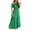Green womens dresses, variant on Summer Saving Wycnly Summer Dresses for Women Elastic Waist Flowy Ruffle Swing Casual Dresses Short Sleeve One Line Neck Solid Maxi Sun Dress Hot Pink L Up to 65% off