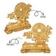 thumbnail image 3 of Árbol del dinero Feng Shui, moneda dorada, árbol de la prosperidad, monedas, árbol bonsái, suerte, riqueza, figura china, decoración de Año Nuevo, 3 of 7