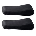 thumbnail image 1 of Abbracc Memory Foam Armrest Pads For Office Chairs, Comfortable And Soft Armrest Cushion Black 2, 1 of 9