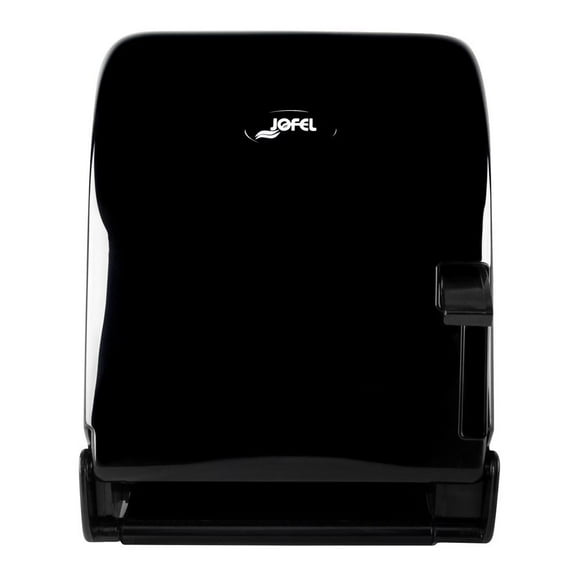 Dispensador De Toalla De Papel Jofel Por Palanca Smart Negro
