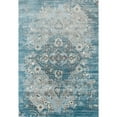 thumbnail image 6 of Luxe Weavers Victoria 4620 Distressed Floral Area Rug Carpet, Blue / Size 4x5, 6 of 6