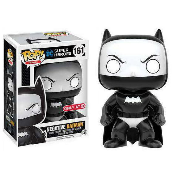 Funko POP! Heroes: DC Super Heroes #161 "Negative Batman" Figure - Target Ex