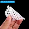 thumbnail image 4 of Hojas de Lienzo de Malla de Plástico, 10 Piezas 2.96" Blank de Bordado de Aguja Cruz, Forma de Corazón, 4 of 5