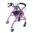 thumbnail image 5 of Graham Field Lumex Walkabout Lite Rollator with Seat & 6 Inch Wheels, Pink, 5 of 10
