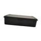 thumbnail image 2 of Caja de almacenamiento de hierro vacía con tapa, organizador de notas para manualidades. Negro, 2 of 9