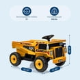 thumbnail image 2 of 12V Ride-On Dump Truck with Remote Control, Electric Dump Bed & Shovel, 2 of 7