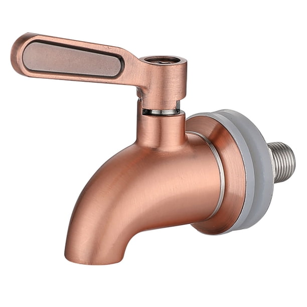 1 unid Faucet de acero inoxidable Barril de vino Bebida Bebida Bucket Faucet Tarro de vino Interruptor