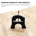 thumbnail image 3 of TEHAUX Violincello String Change Tool in Black Durable Plastic and Brass for Easy Cello String Elevation, 3 of 8