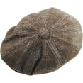 thumbnail image 5 of Applejack Wool Blend Newsboy Gatsby Ivy Hat Golf Driver Ascot, 5 of 6