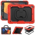 thumbnail image 2 of Funda TEKKU HandleD uso rudo para iPad 9 iPad 8 iPad 7 10.2' Rojo Negro A2602 A2605 A2270 A2428 A2430 A2197, 2 of 10
