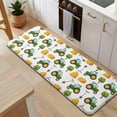 thumbnail image 5 of Cartoon Tractors Hay Bales White Pattern Kitchen Rug Mat,Kitchen Runner Rugs Non Skid Washable,Decorative Kitchen Floor Mats for Kitchen,Sink,Laundry,17"x47.2", 5 of 7
