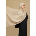 thumbnail image 2 of Rectangular Scarf: Ordinary In Cappucino, 2 of 8