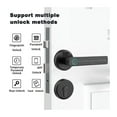 thumbnail image 3 of Fingerprint Smart Lock Keyless Entry Bluetooth Home Office Door Passcode Digital Card Access ,Easy to Operate, 3 of 6