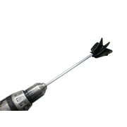Hyper Tough Helix Paint Mixer for 1 Gallon Containers, 11.5in. x 2.63in., Steel Hex Shaft