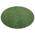 thumbnail image 1 of OULII Round Green Grass Mat Plastic Picnic Party Use Indoor 1Set, 1 of 8