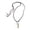 normal, variant on Feather Pendant Necklace Adjustable PU Leather Cord Jewelry Tribal Feather Charm normal