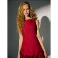 thumbnail image 5 of Open Back Bodycon Mini Dress with Baloon Hem Detail, 5 of 5