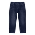 thumbnail image 4 of Yuhangmm Women's Pants Women Casual Capri Jeans Stretch Denim Cropped Pants Mid Rise Everyday Comfortable Summer Style Dark Blue S, 4 of 4